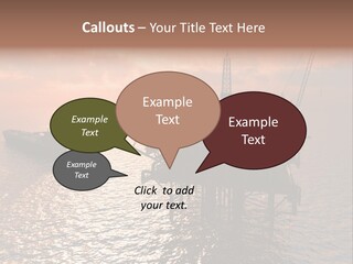 Oil Maintenance Drilling PowerPoint Template