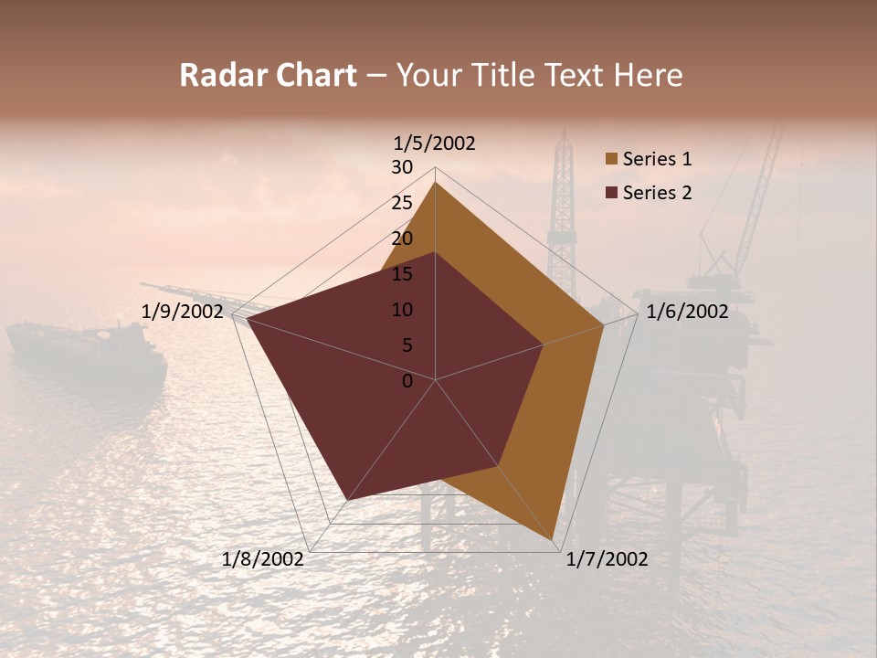Oil Maintenance Drilling PowerPoint Template