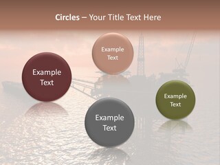 Oil Maintenance Drilling PowerPoint Template