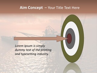 Oil Maintenance Drilling PowerPoint Template