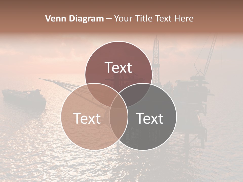 Oil Maintenance Drilling PowerPoint Template