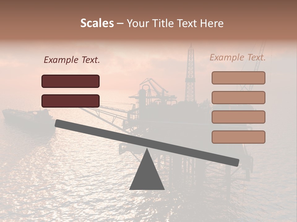 Oil Maintenance Drilling PowerPoint Template