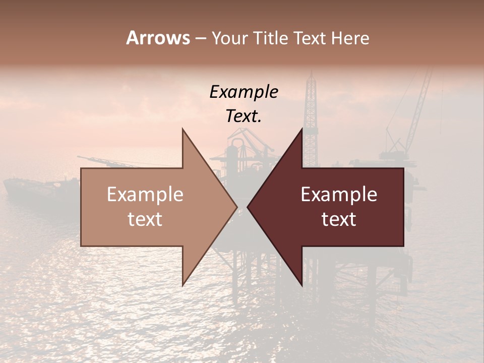 Oil Maintenance Drilling PowerPoint Template