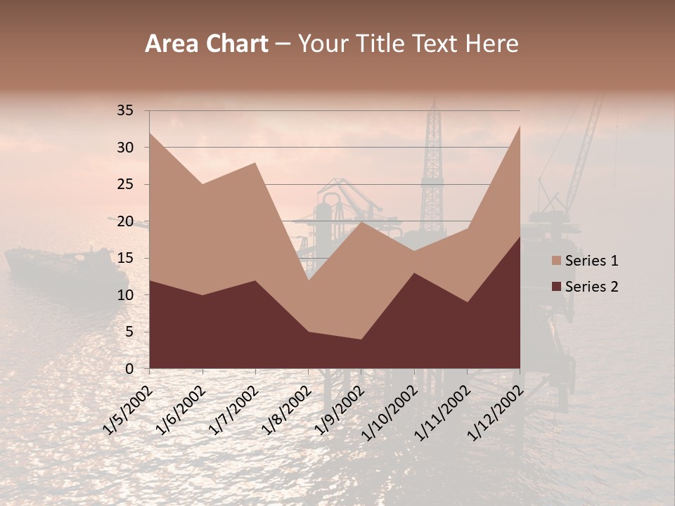 Oil Maintenance Drilling PowerPoint Template