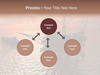 Oil Maintenance Drilling PowerPoint Template