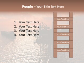 Oil Maintenance Drilling PowerPoint Template