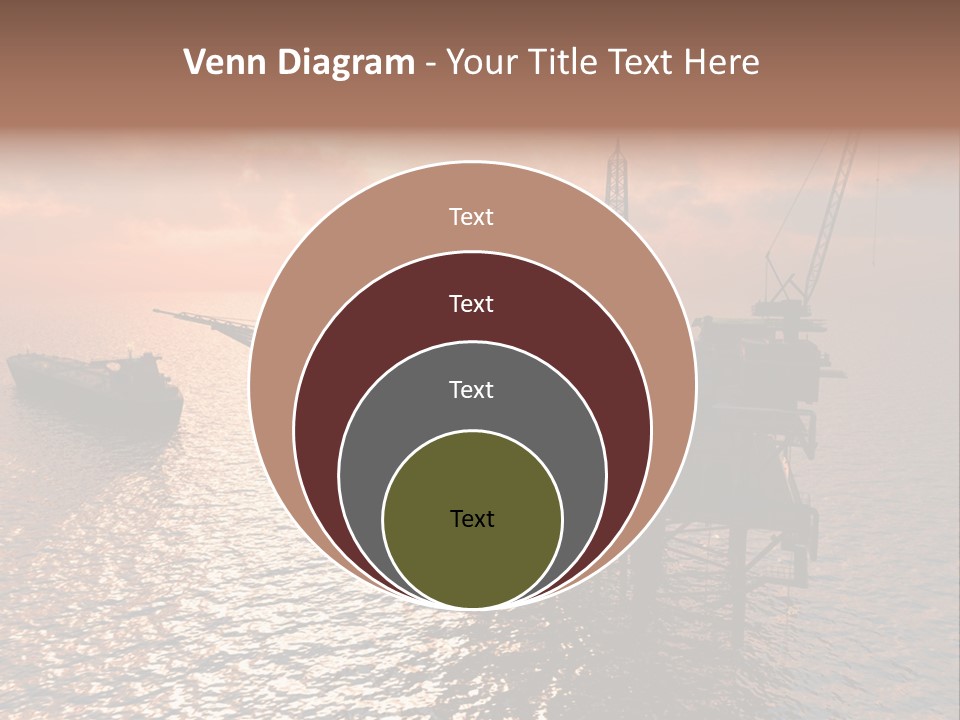 Oil Maintenance Drilling PowerPoint Template