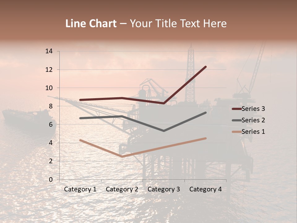 Oil Maintenance Drilling PowerPoint Template