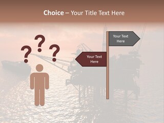 Oil Maintenance Drilling PowerPoint Template