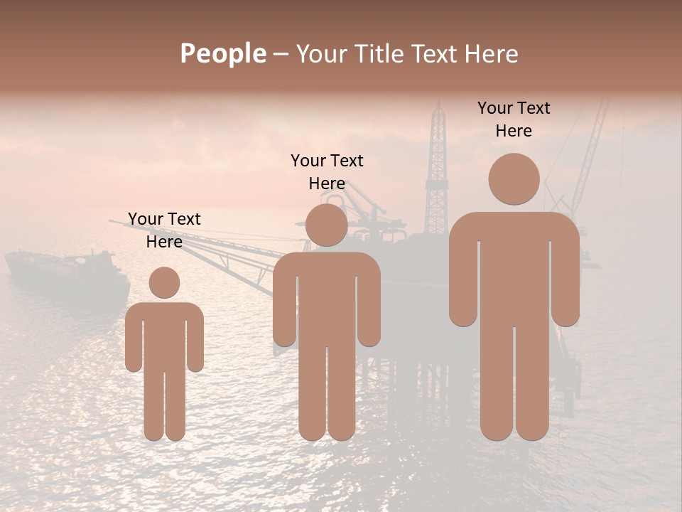 Oil Maintenance Drilling PowerPoint Template