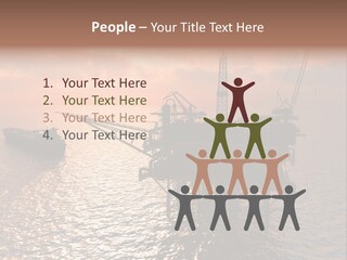 Oil Maintenance Drilling PowerPoint Template