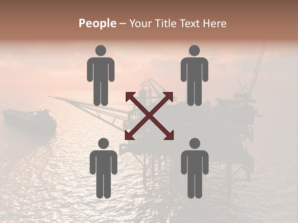 Oil Maintenance Drilling PowerPoint Template