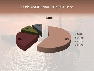 Oil Maintenance Drilling PowerPoint Template