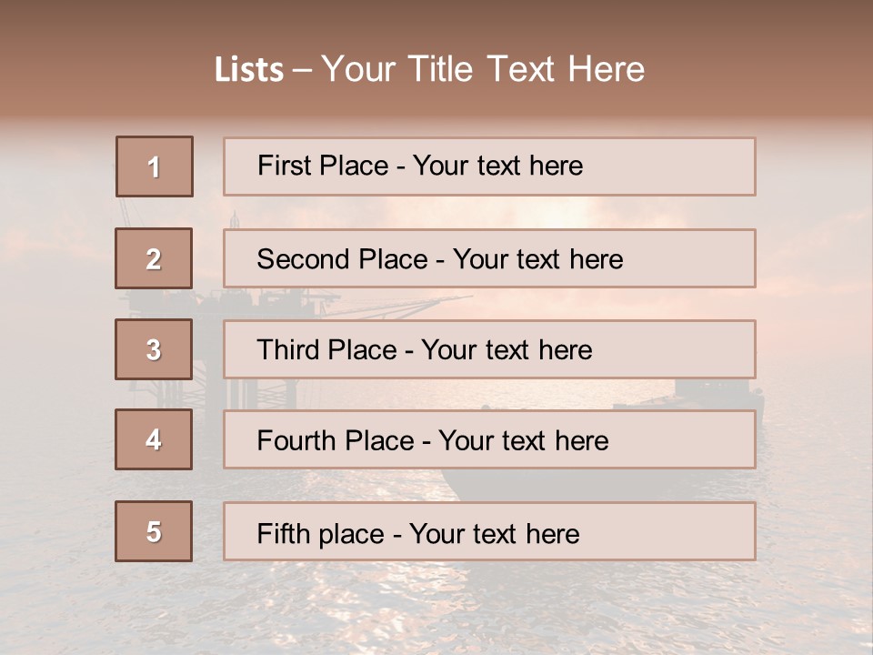 Fire Plant Gear PowerPoint Template
