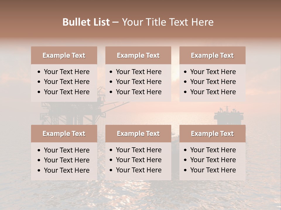 Fire Plant Gear PowerPoint Template