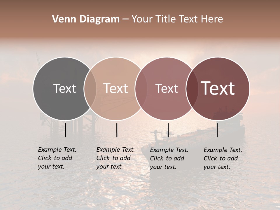 Fire Plant Gear PowerPoint Template