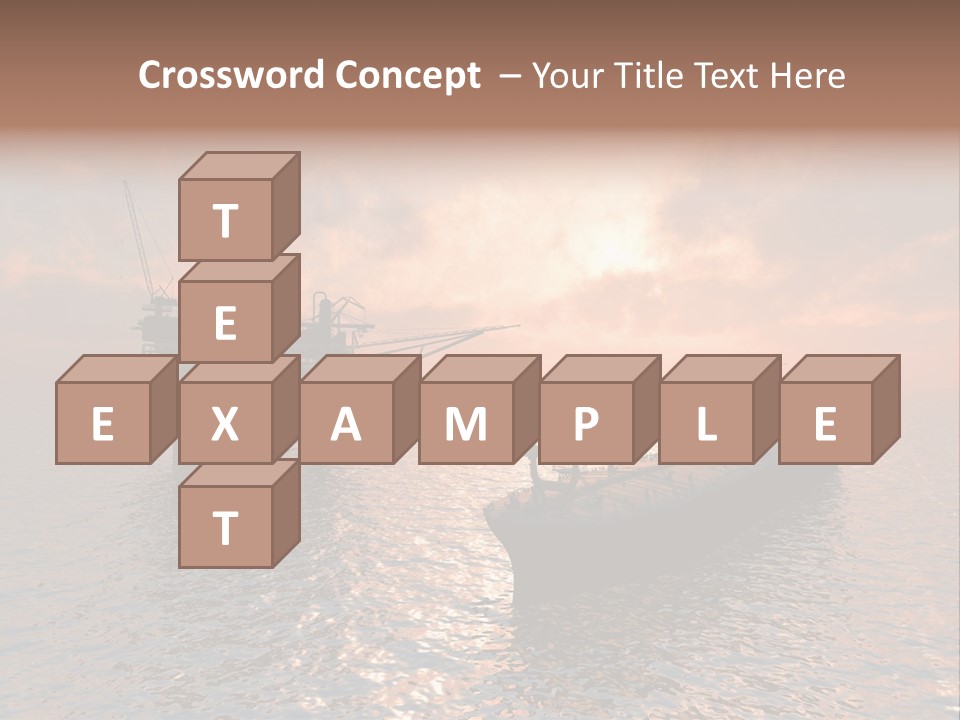 Fire Plant Gear PowerPoint Template