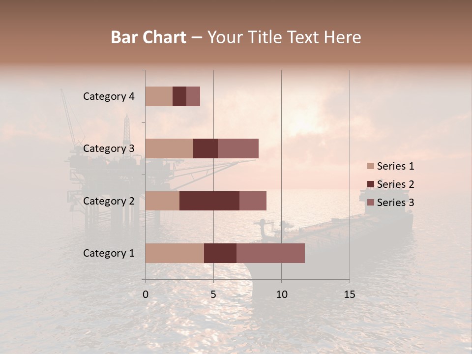 Fire Plant Gear PowerPoint Template