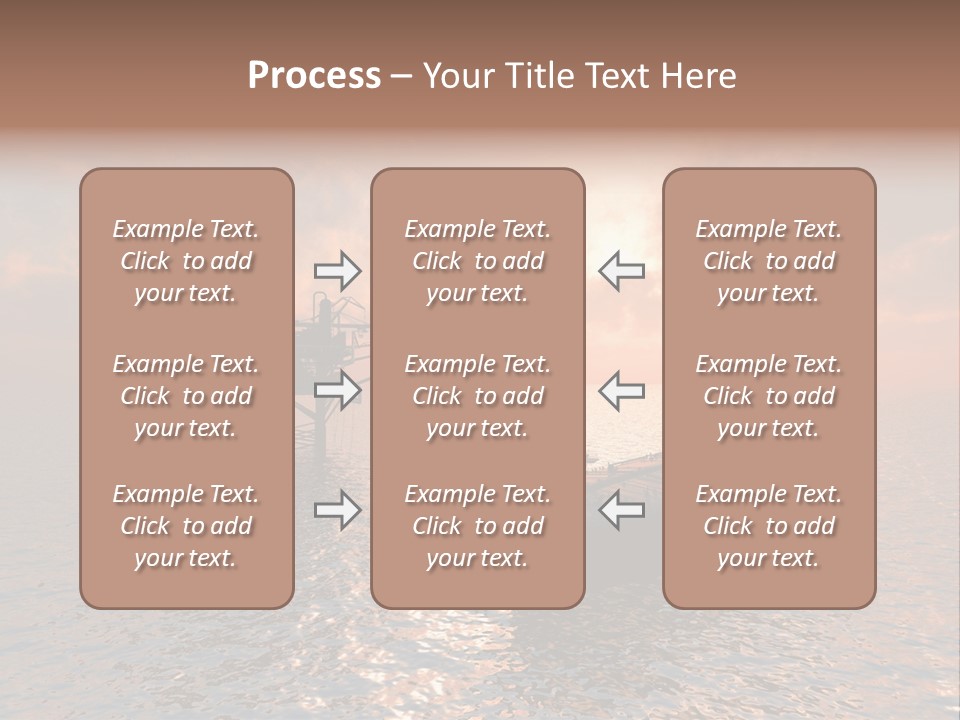 Fire Plant Gear PowerPoint Template