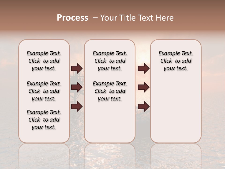 Fire Plant Gear PowerPoint Template