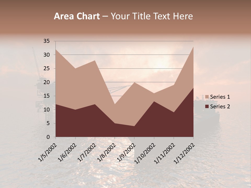 Fire Plant Gear PowerPoint Template