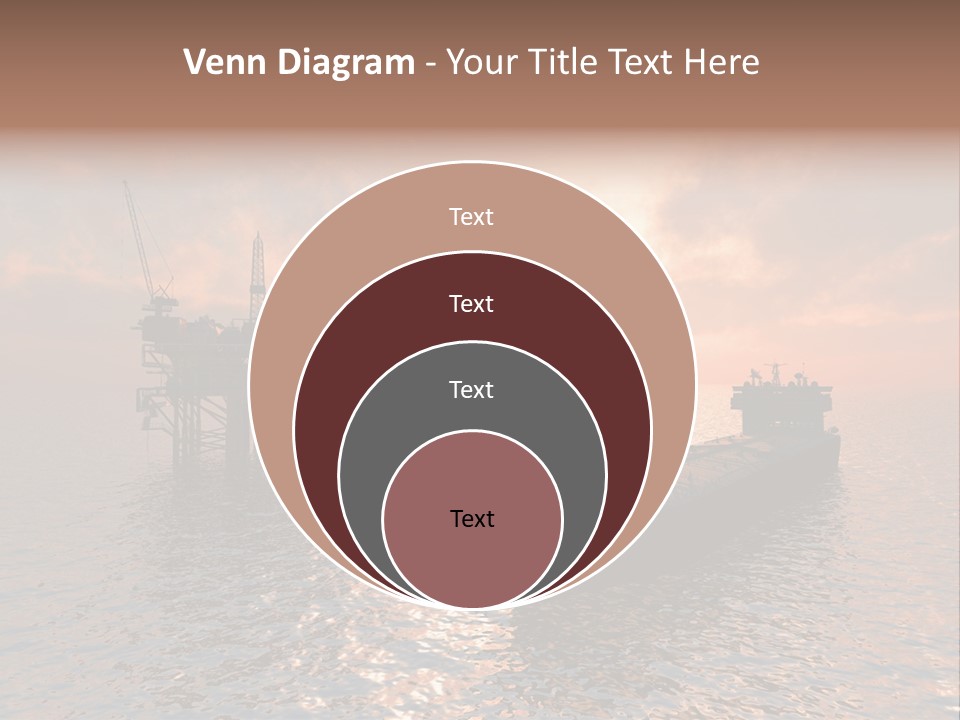 Fire Plant Gear PowerPoint Template