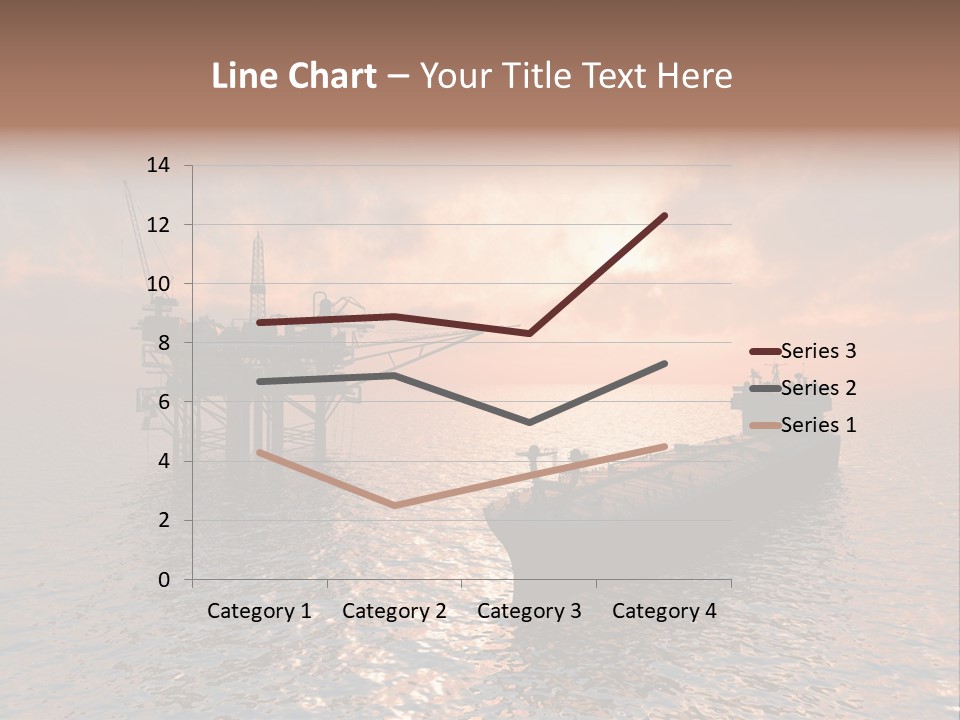 Fire Plant Gear PowerPoint Template