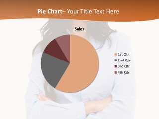 Success Businesswomen Portrait PowerPoint Template