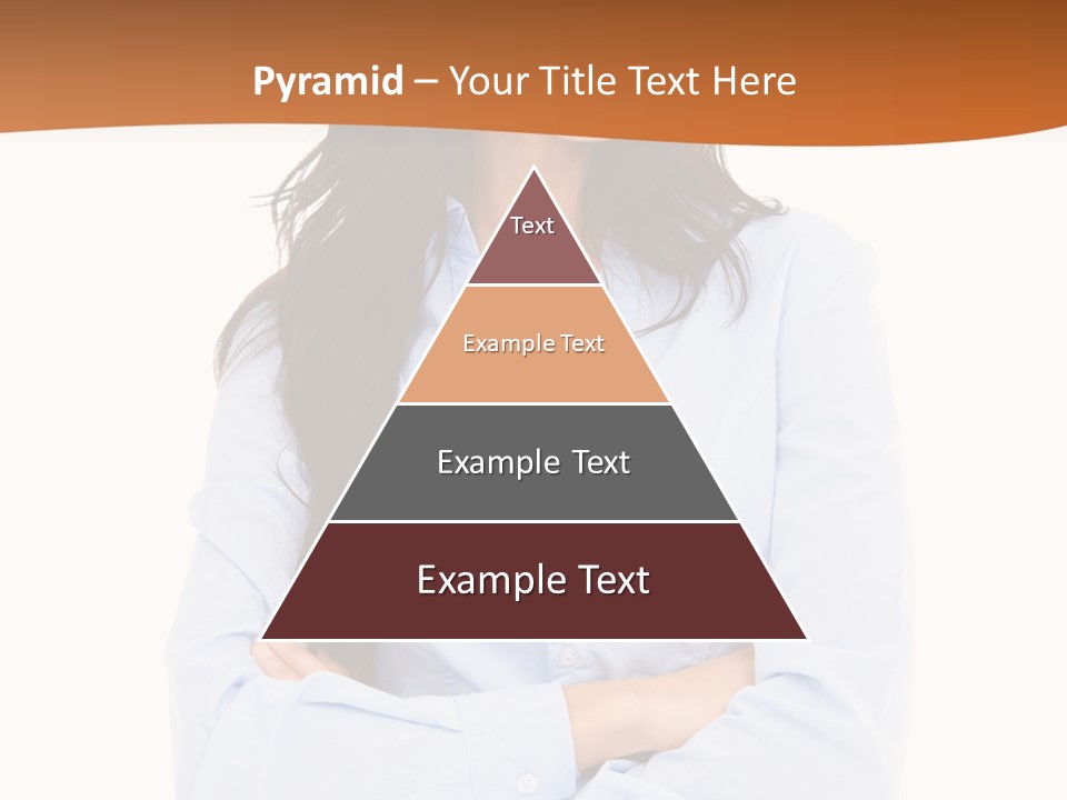 Success Businesswomen Portrait PowerPoint Template