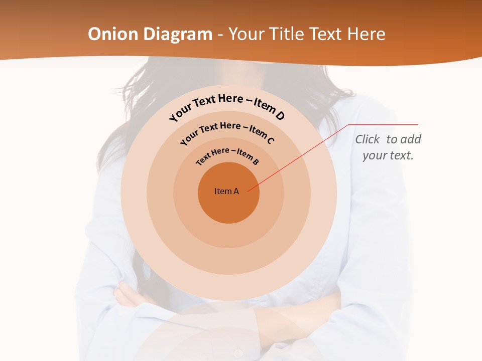 Success Businesswomen Portrait PowerPoint Template