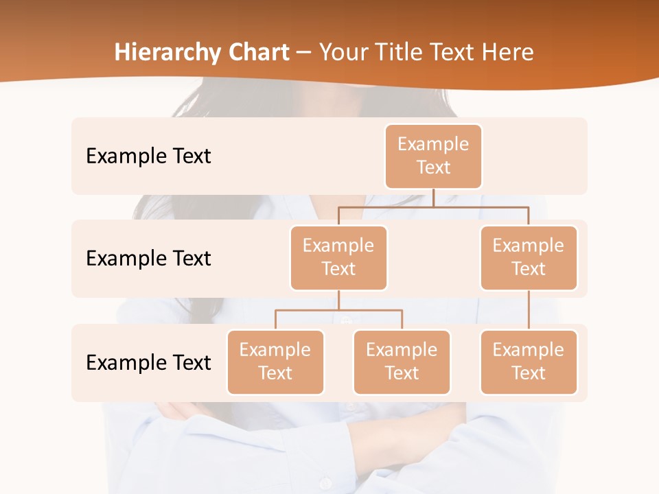 Success Businesswomen Portrait PowerPoint Template