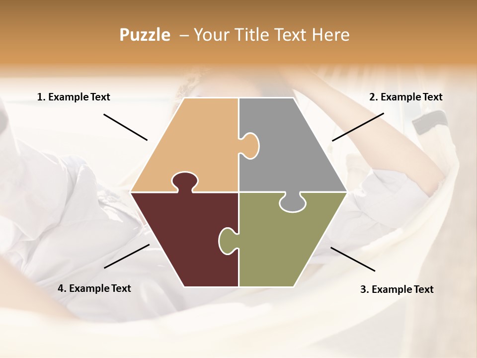 Attractive Femininity Youthful PowerPoint Template