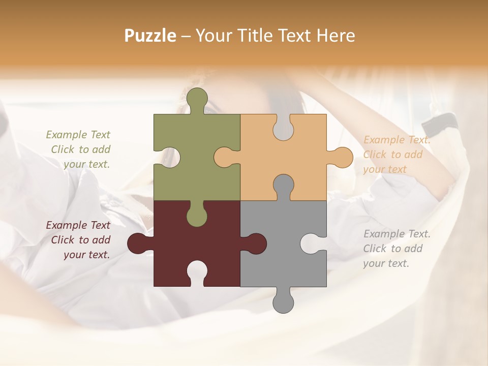 Attractive Femininity Youthful PowerPoint Template