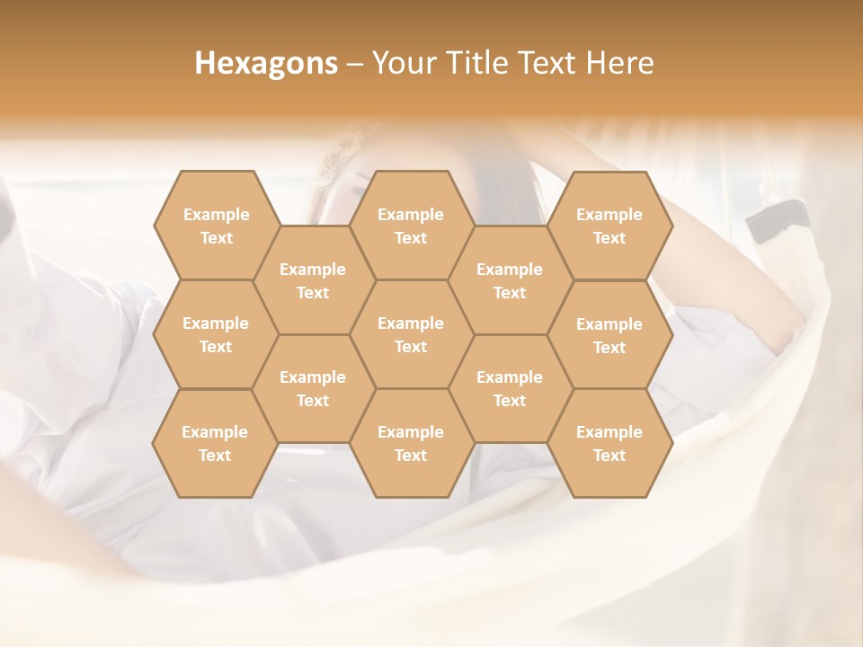 Attractive Femininity Youthful PowerPoint Template