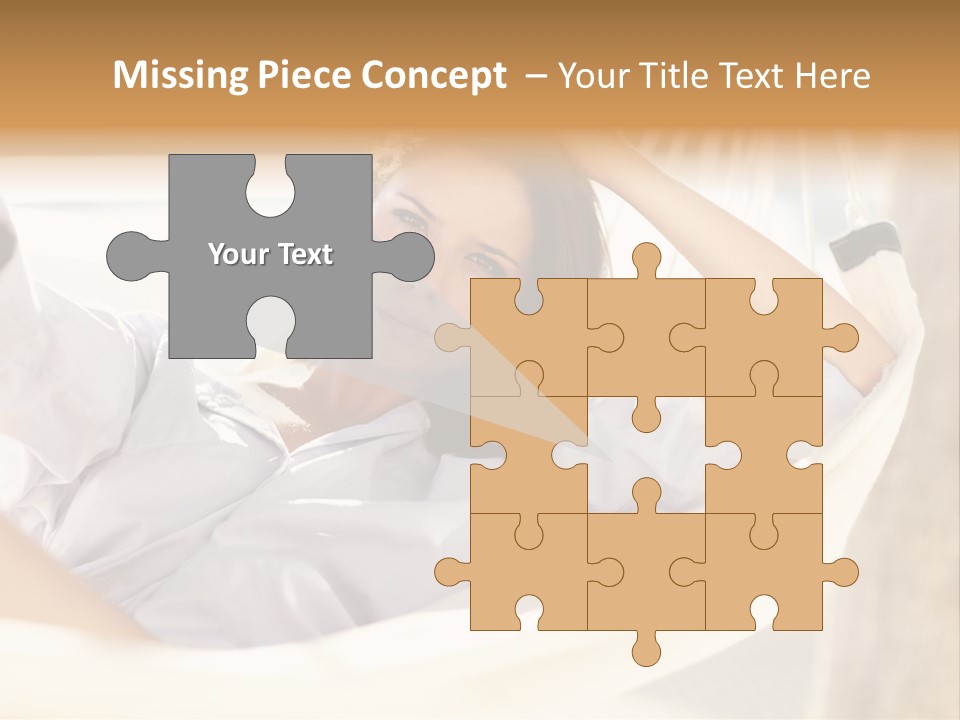 Attractive Femininity Youthful PowerPoint Template