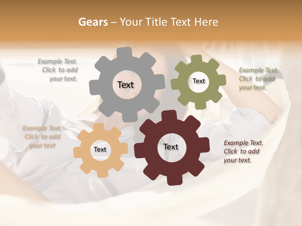 Attractive Femininity Youthful PowerPoint Template