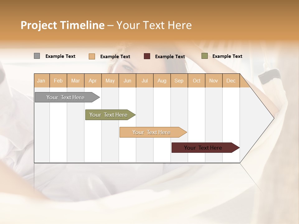 Attractive Femininity Youthful PowerPoint Template