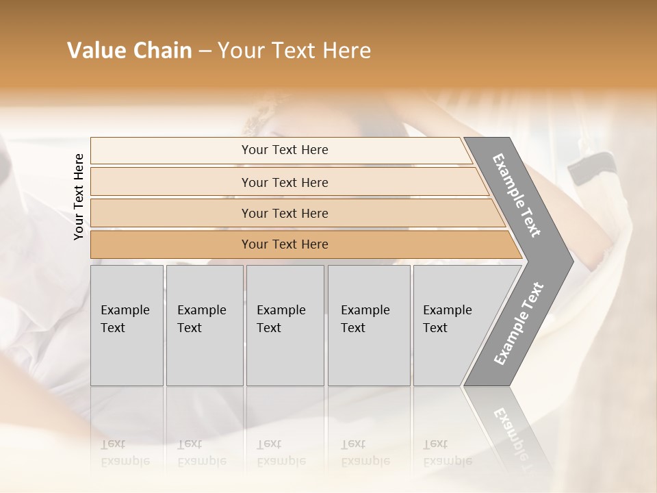 Attractive Femininity Youthful PowerPoint Template