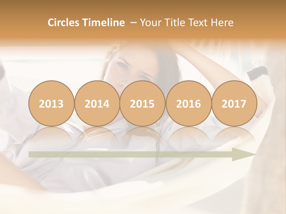 Attractive Femininity Youthful PowerPoint Template