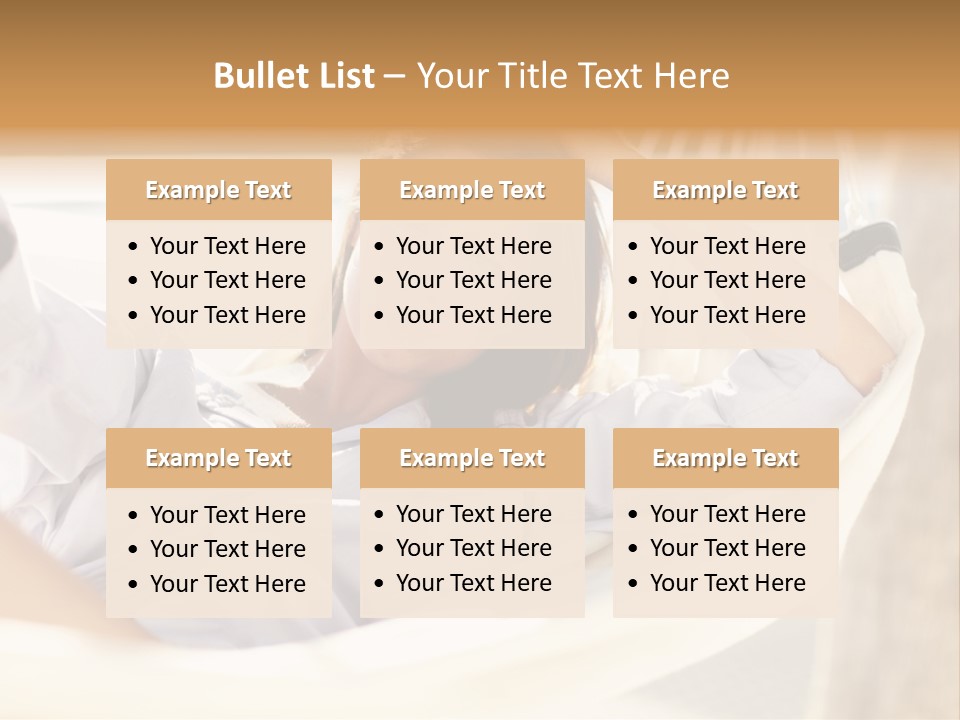 Attractive Femininity Youthful PowerPoint Template