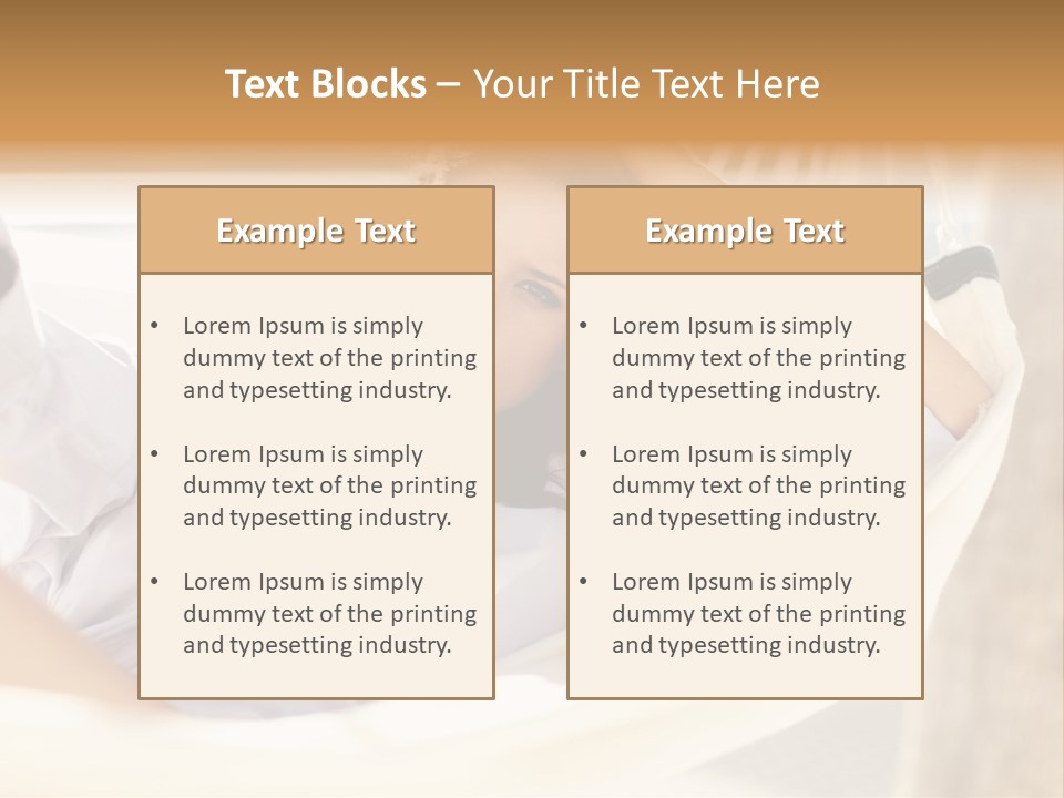 Attractive Femininity Youthful PowerPoint Template