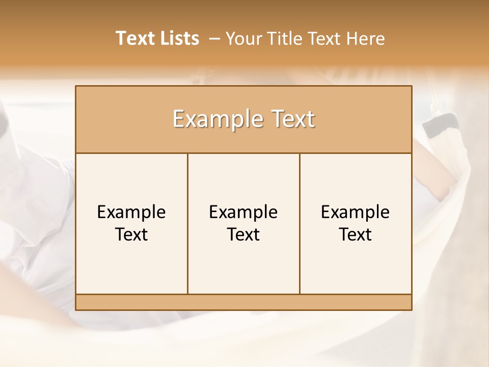 Attractive Femininity Youthful PowerPoint Template