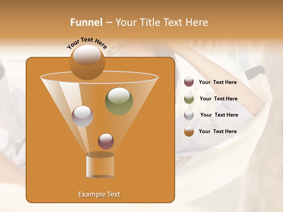Attractive Femininity Youthful PowerPoint Template