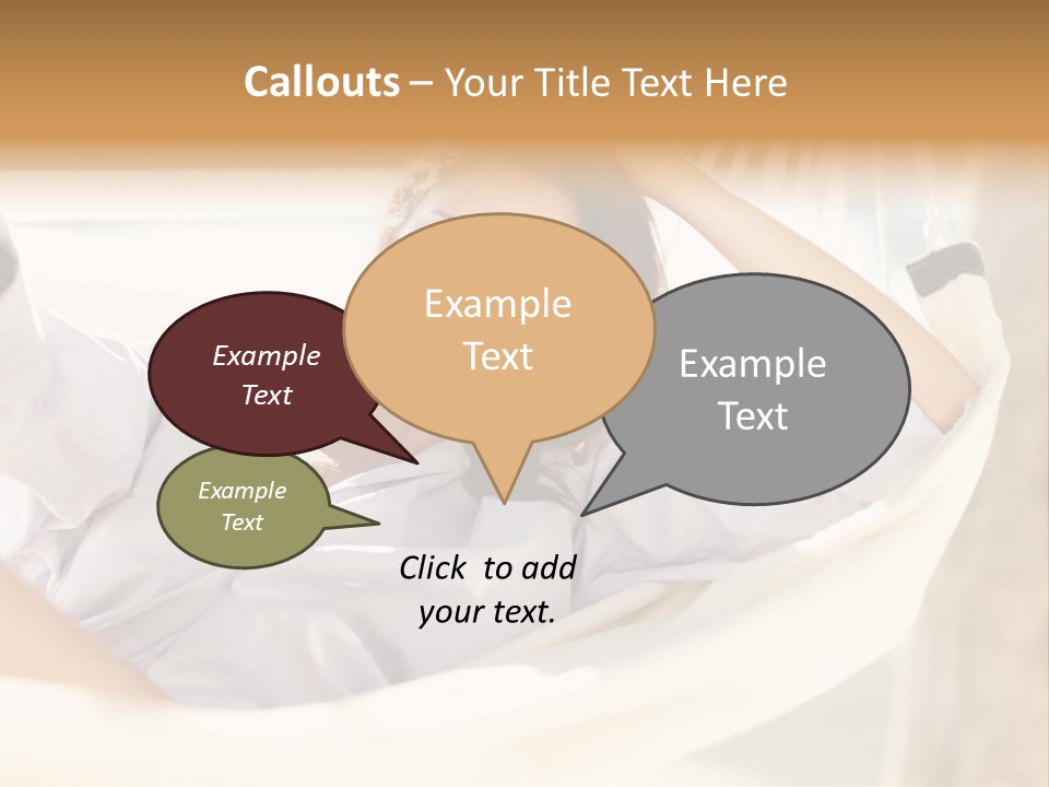 Attractive Femininity Youthful PowerPoint Template