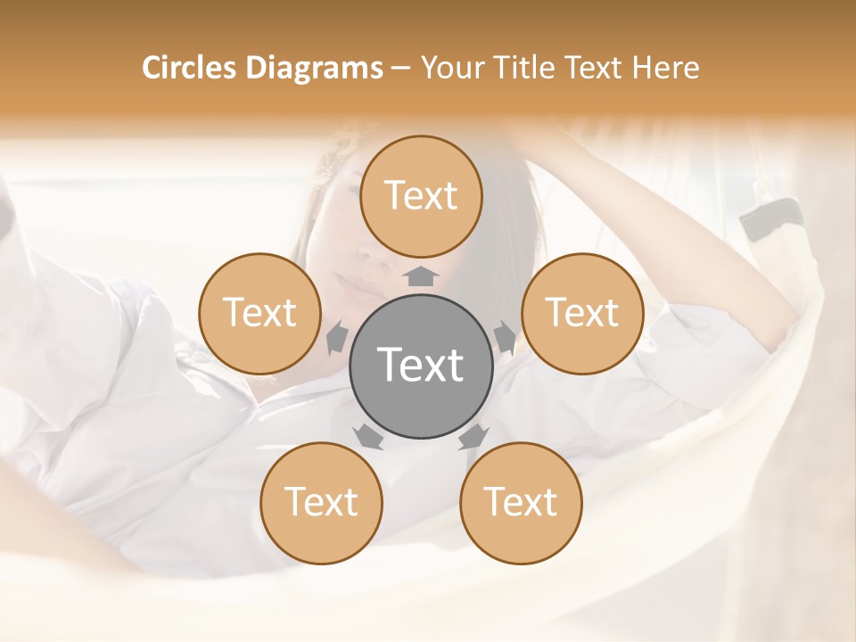 Attractive Femininity Youthful PowerPoint Template