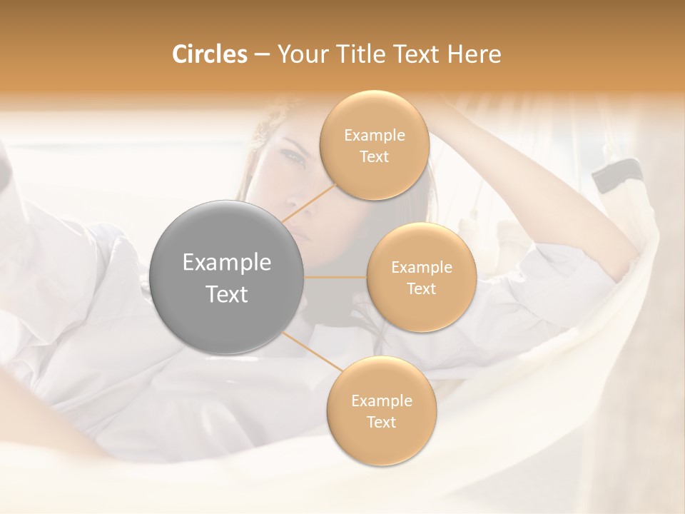 Attractive Femininity Youthful PowerPoint Template