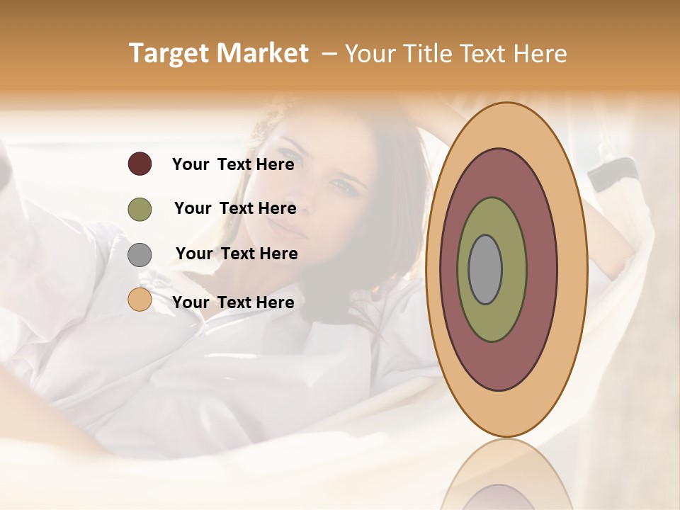 Attractive Femininity Youthful PowerPoint Template