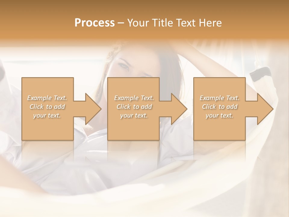 Attractive Femininity Youthful PowerPoint Template