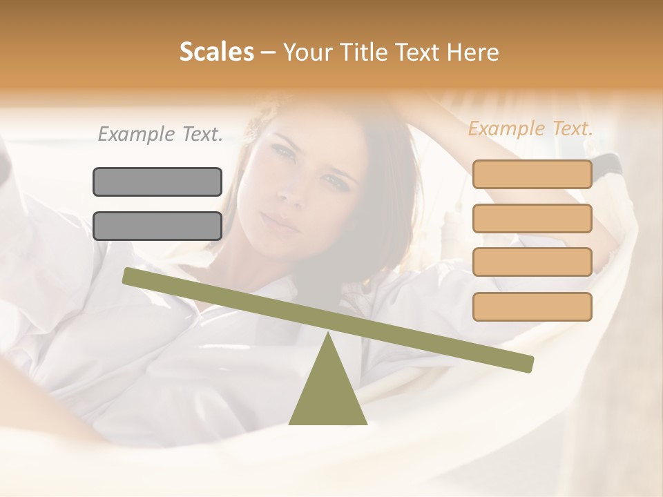 Attractive Femininity Youthful PowerPoint Template