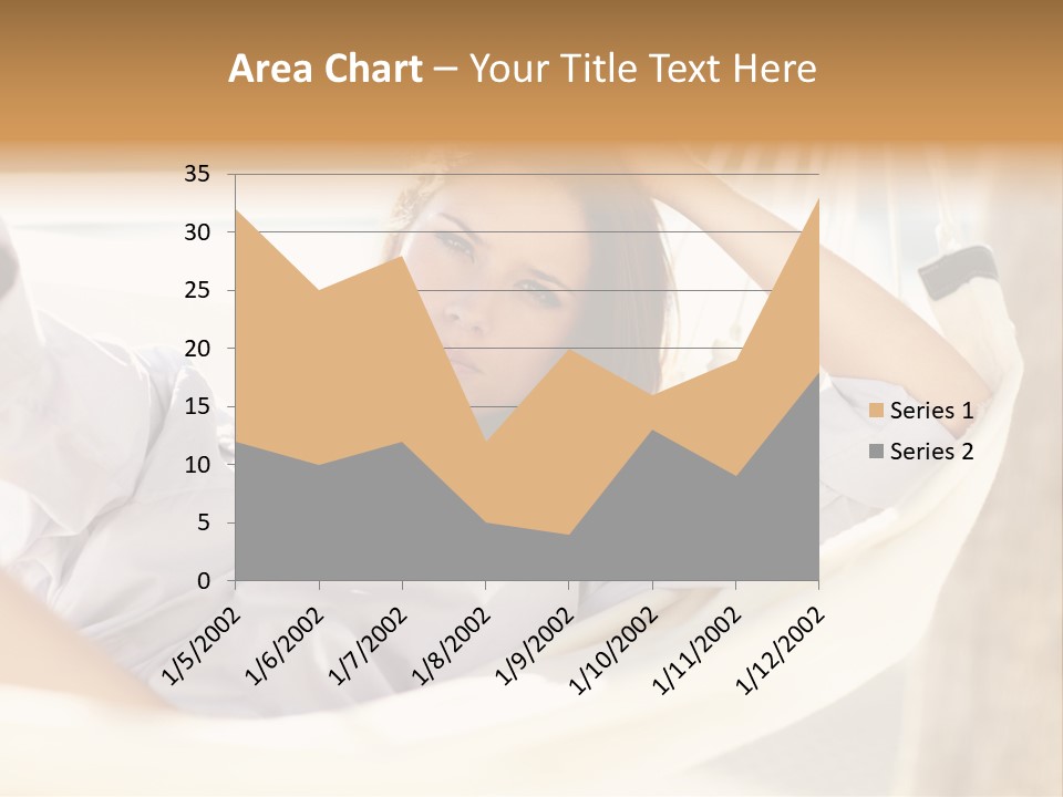 Attractive Femininity Youthful PowerPoint Template